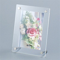 アクリル製ピクチャーフレーム スタンドタイプ