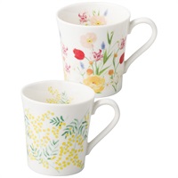 ペアマグセット(ミモザ・チューリップ)