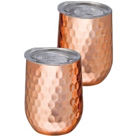 ステンレスタンブラー350ml2客セット(蓋付)