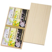 香結び 進物用木箱サック6箱セット