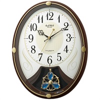 電波メロディ掛時計“スモールワールドリリィN”