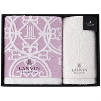 バス・フェイスタオルセット パープル