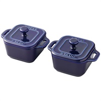 スクエアココットペア ブルー