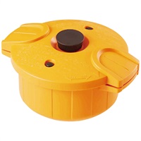 電子レンジ圧力鍋2.3l 極み味 イエロー